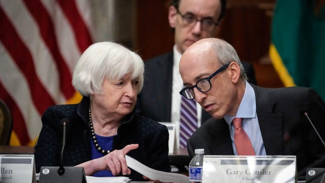 Treasury Secretary Janet Yellen Presides Over Meeting Of The Financial Stability Oversight Council 