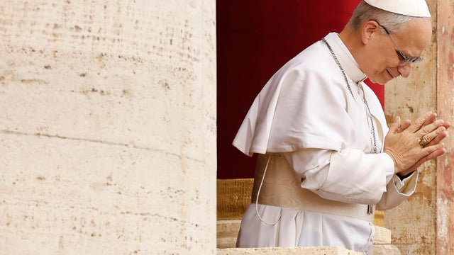 Pope Leo XIV Performs Regina Caeli Prayer In St. Peter's Square 