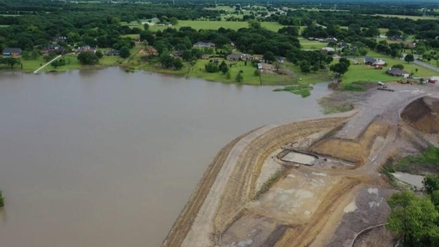 Kaufman County dam 