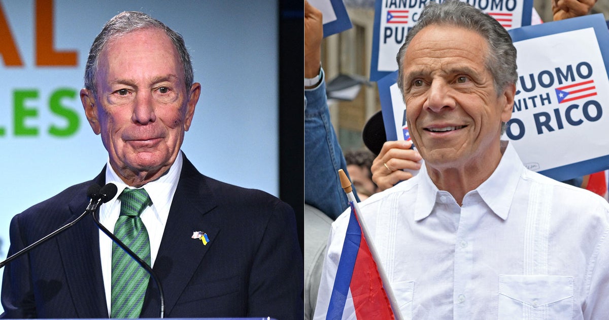 Michael Bloomberg endorses Andrew Cuomo in NYC mayor's race 